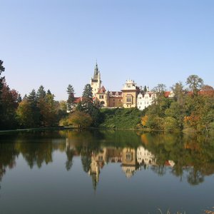 Zámek a zámecký park Průhonice