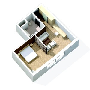 Scheme of the room